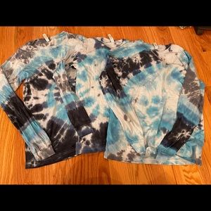 Tie dye long sleeve shirt